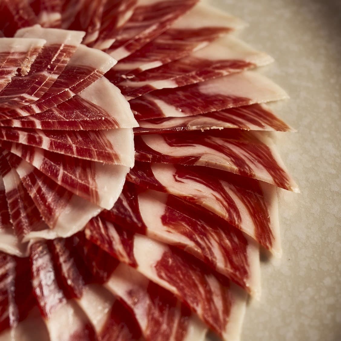 Castro y González — jamón ibérico, paper-thin slices