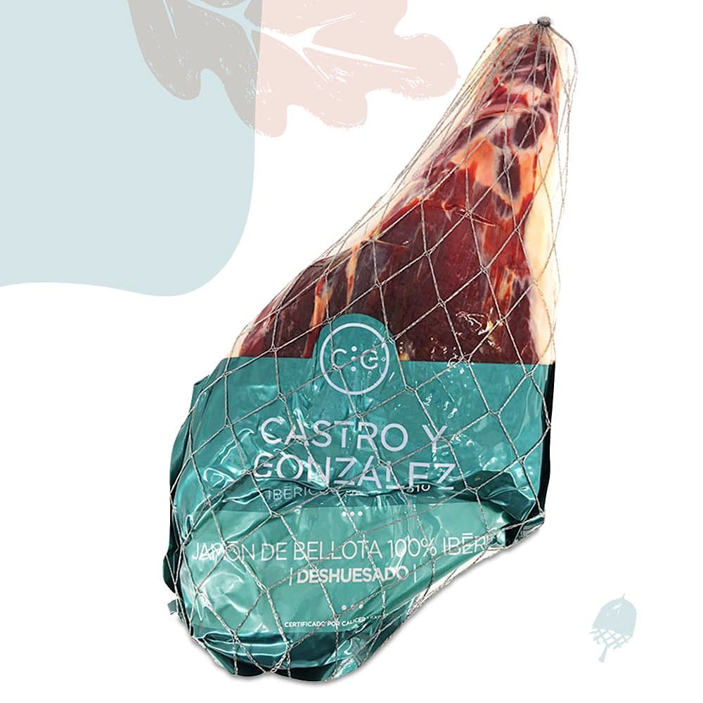 Acorn-Fed 100% Ibérico Ham · Boneless, Vacuum-Sealed