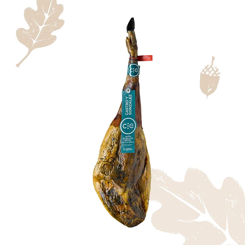 Acorn-Fed Ibérico Ham · 75% Ibérico Breed · Bone-In Leg